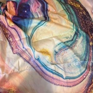 XL Galaxy Print Microfiber Towel